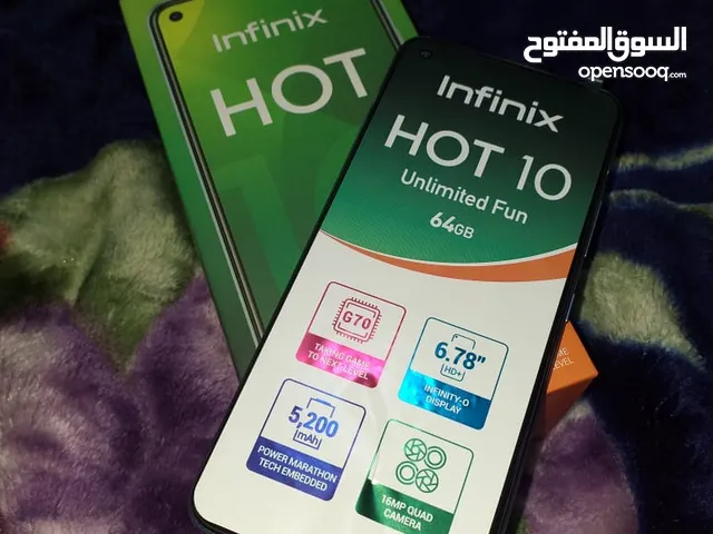 Infinix Hot 10 64 GB in Baghdad