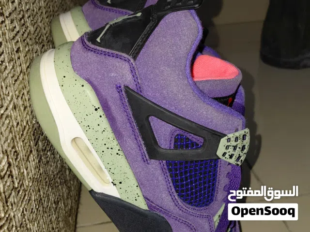 Jordan 4s Retro Canyon Purple
