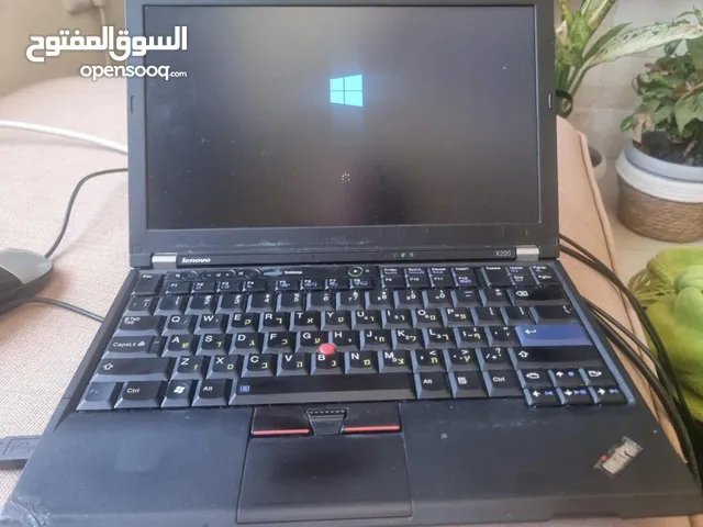 Thinkpad i5 8MB Ram بحالة جيدة جدا يعمل.على البطارية بدون شاحن 150 ش