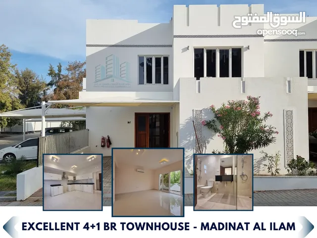 Excellent 4+1 BR Townhouse Available for Rent in Madinat Al ilam