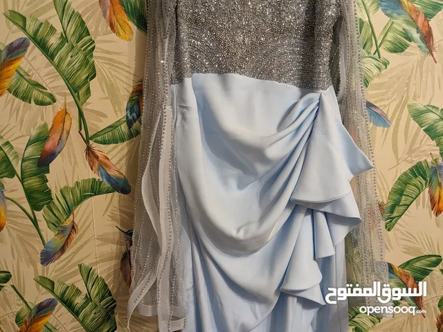 فستان سهره بيبي بلو شك من فوق او من تحت قطن سترج