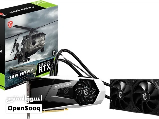 للبيع rtx 3080 من msi نسخة sea hwak تبريد مائي مغلق نسخة 10GB