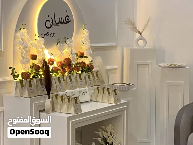 طاولات مناسبات واعراس مواليد