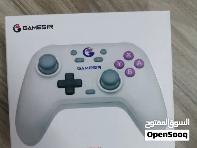 GameSir Nova HD Rumble NS Controller - White  الوصف مهم ، بحاله الوكاله