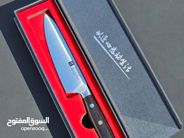 سكاكين جودة عالية فولاذ ألماني و ياباني ودمشقي ومستلزمات السكاكين