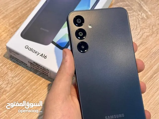 مستعمل ايام Samsung A16 رام 8 و 16 جيجا 128 و 256 مكفول بالشركة أغراضة والكرتونه الأصلية متوفر توصيل