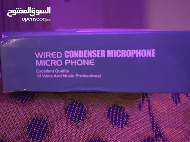 WIRED CONDENSER MICROPHONE جديد