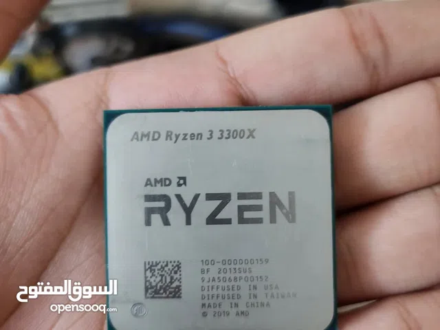 للبيع معالج AMD Ryzen 3 3300X مع المشتت الاصلي