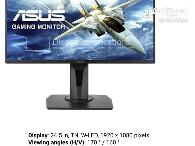 24.5" Asus monitors for sale  in Salt
