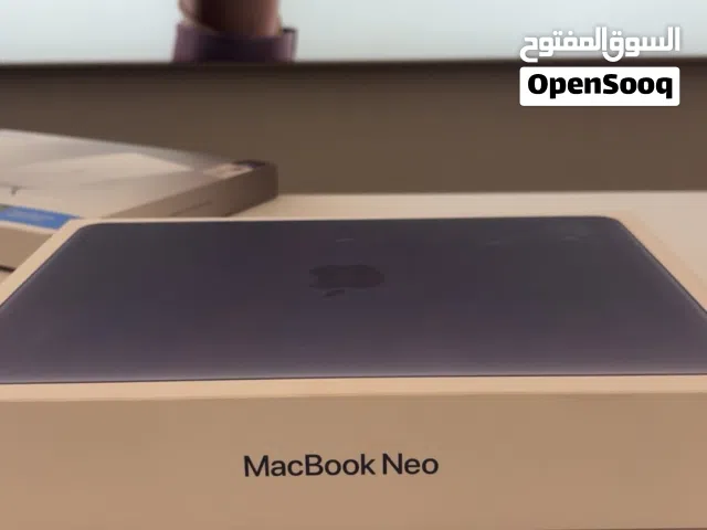 Mac book neo dark blue