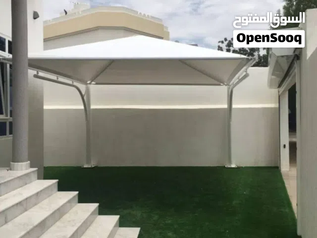 مظلات وسواتر وبرجولات وجميع أعمال الحدادة  مظلات سيارات مظلات مسابح مظلات للحدائق لكسان مظلات احواش