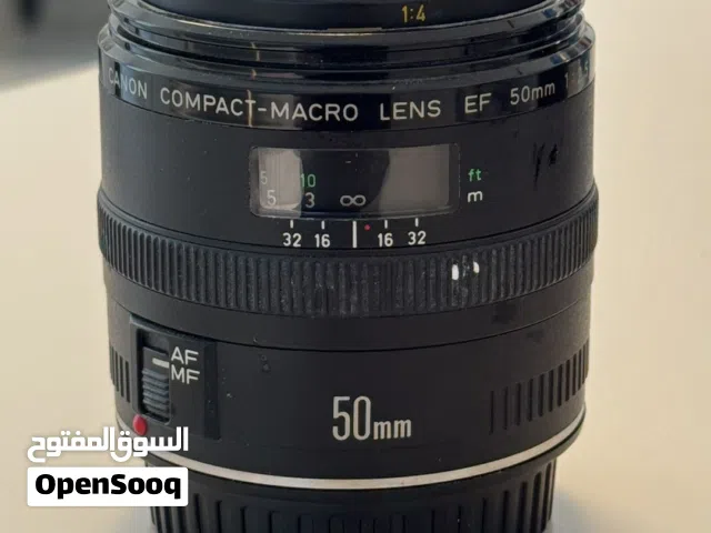 عدسة كانون ماكرو  50mm macro