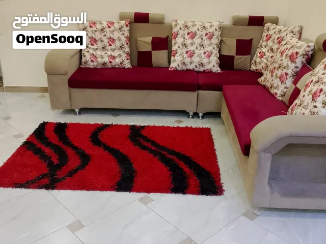 شقة مفروشة للإيجار 3 غرف وريسبشن  شارع آسيا خلف كورنيش المعادى  مدة طويلة فقط دور السابع أسانسير