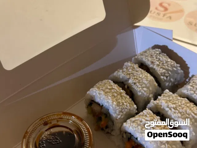 سوشي منزلي لذيذ