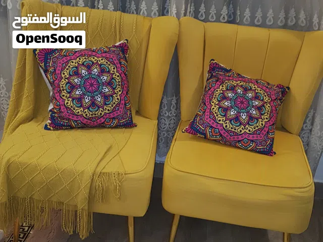 كرستين مفرده  لون اصفر ارجل ذهبي