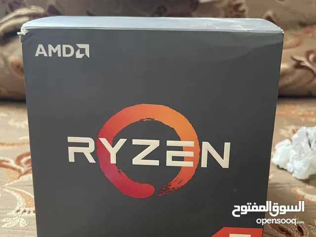 معالج رايزن R5 2600x مستعمل مع كامل ملحقاته