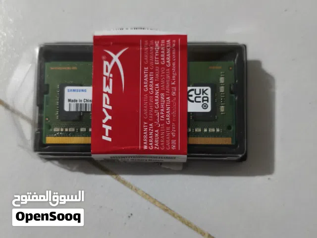 16GB (8x2) Hyper X Laptop Ram 3200mhz SODIMM