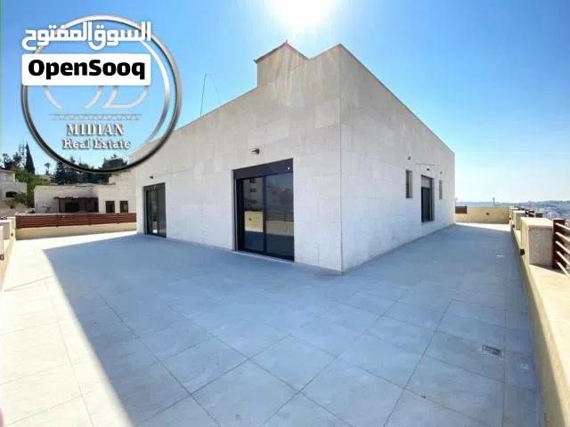 رووف طابقي جديد للبيع في أجمل مواقع خلدا مساحة 435م مع تراسات تشطيبات ديكورات عصرية فاخرة منطقة فلل