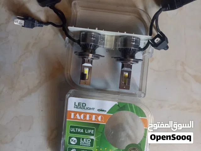 لمبات تاج برو اصلي H4 نور عالي وواطي+ لمبة شبوره