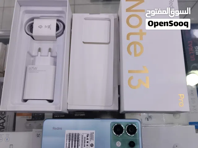 مشغل ايام شاومي Not 13 pro 5G رام 24 جيجا 256 اغراضة الاصلية متوفر توصيل