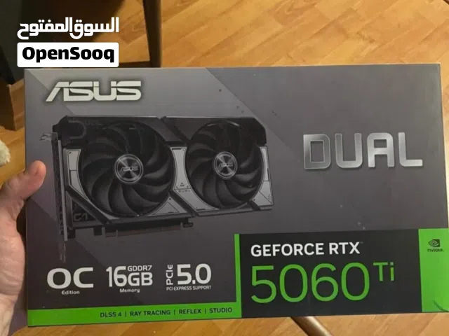 كرت RTX 5060TI 16GB ASUS DUAL