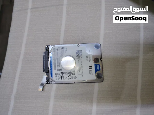 هاردسك لابتوب 1 تیرا (TB HDD1) نظيف جدا ومفرمت من WD