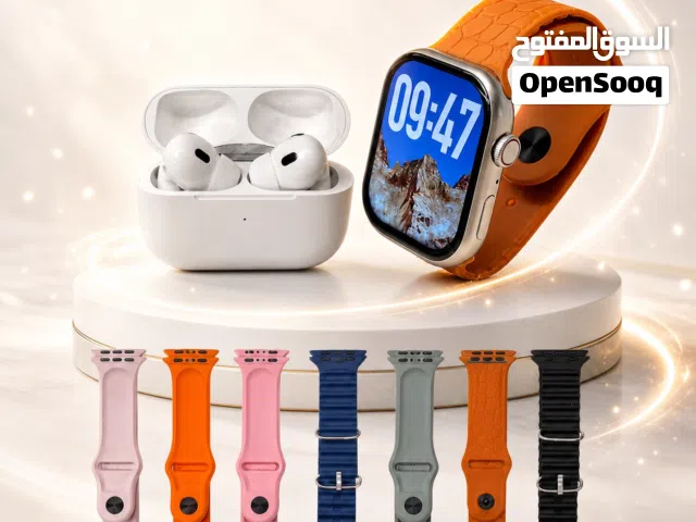 ساعة ذكية  Hiwatch Pro مع سماعات لاسلكية الاحترافية