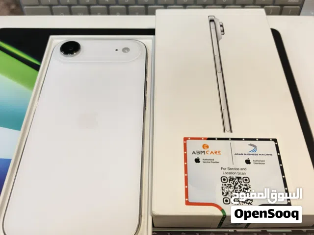 iphone 17 Air 256 GB 100% كفالة الوكيل سنتين ABM بحالة الجديد