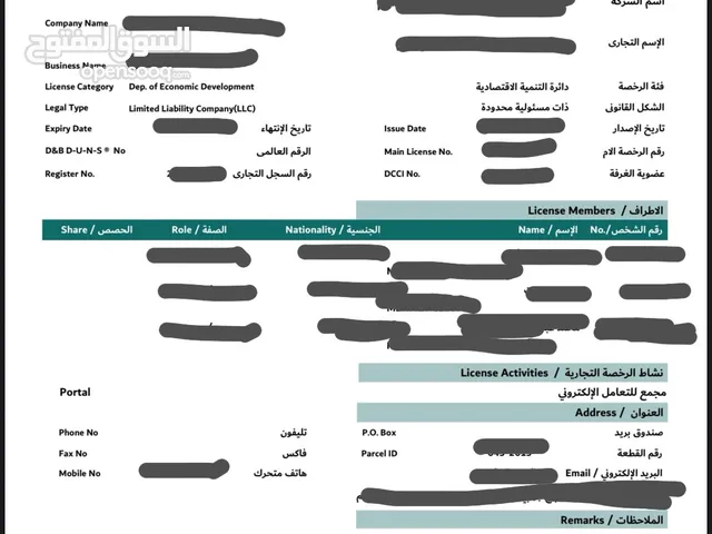 رخصة موقع سيارات في الامارات للبيع - اونلاين - متجر للتعامل الالكتروني