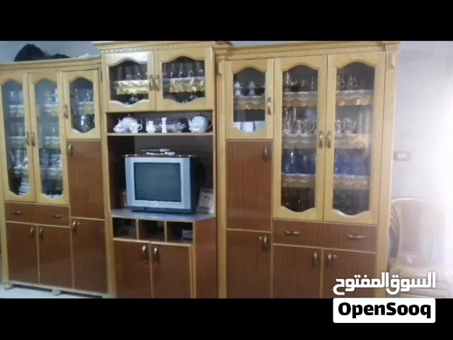 بيع بوفيه شبه جديد خشب بلوط