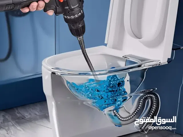 سلك تسليك مجاري على درل