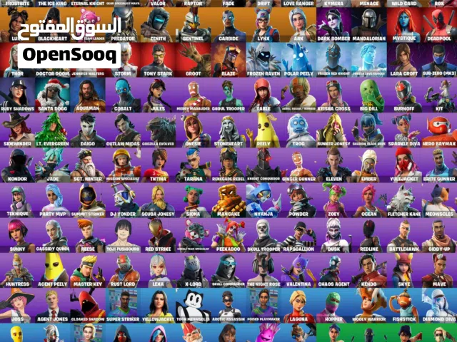 حساب فورت نايت سيرن 3 + طور الزومبي