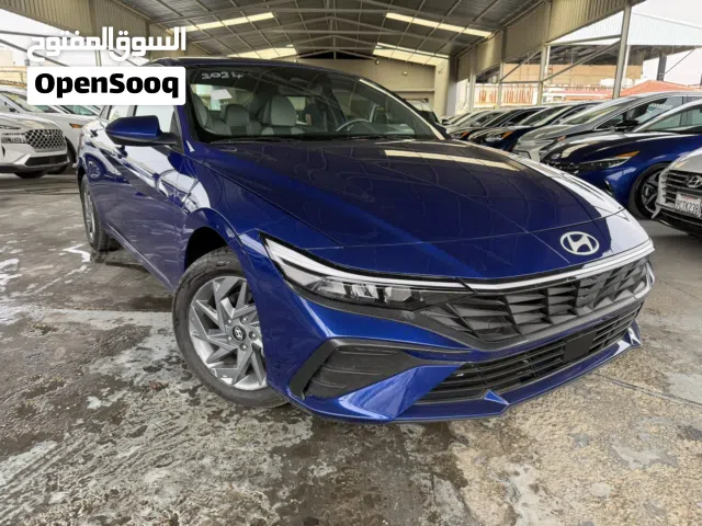 Hyundai Elantra Hybrid 2024 النترا فحص كامل كلين تايتل عداد 20 الف السعر حره