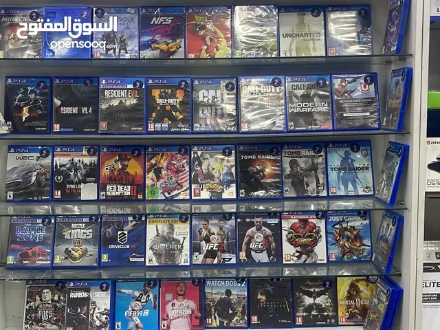 سيديات للبيع او البدل ps4-ps5