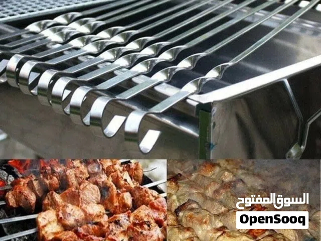 اسياخ مخصصه للشيش طاووك استالس الباكت 6 قطع