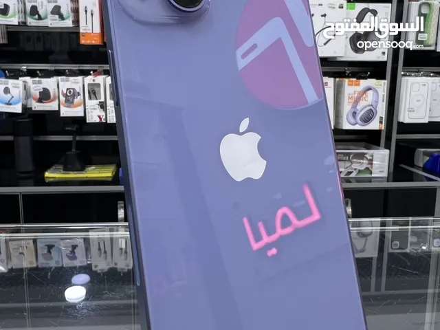 iPhone 14 Plus (256) GB ايفون 14 بلس مستعمل بحالة الوكالة غير مفتوح او مصلح نهائيا وارد امريكي eSim