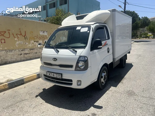 كيا بنجو موديل 2019 ثلاجة تجميد فحل كبينه وربع فحص كامل جمرك جديد