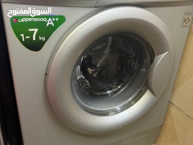 غسالة ال جي اوتوماتيك مستعمل حالة ممتازة لون سلفر