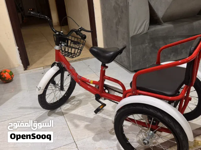 دراجه هوائية للاطفال مع كوسي خلفي 300 درهم