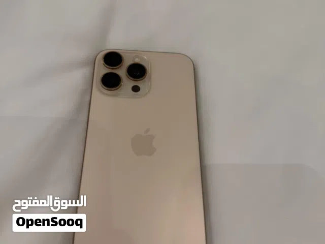 Iphone 16 pro max desert titanium 256GB  استعمال نظيف