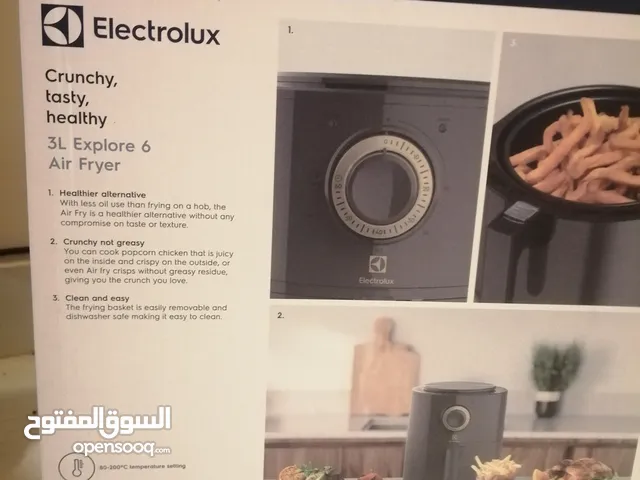 جهازين خلاط و قلاية هوائية مقاس 3 لتر جديد بالكرتون
