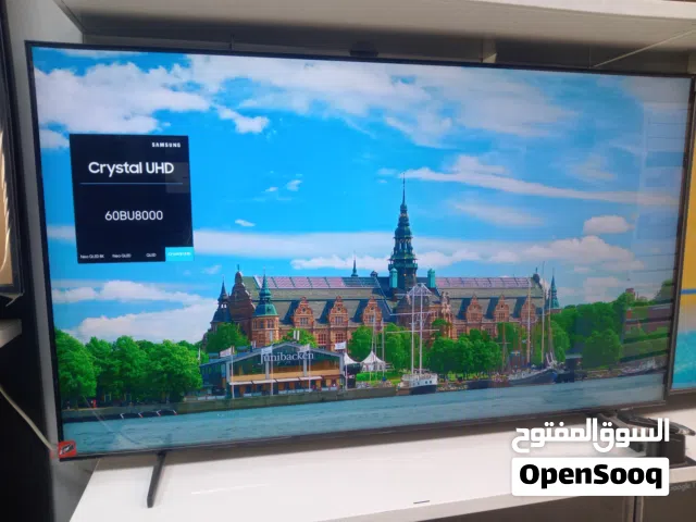 شاشه سامسونج حجم  60Bu8000 سمارت انترنيت سوبر 4K