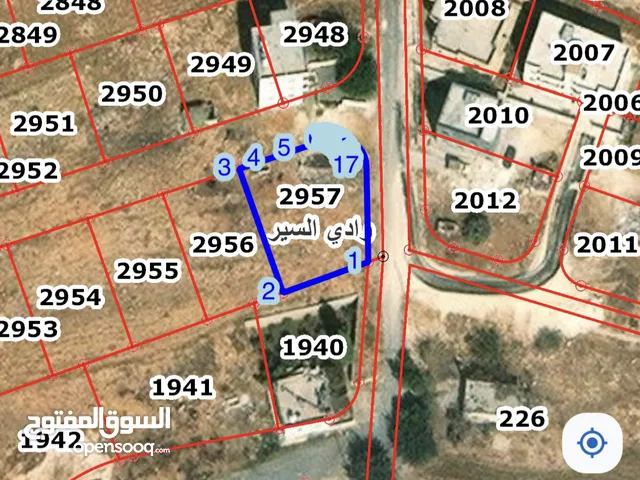 Residential Land for Sale in Amman Wadi El Seer