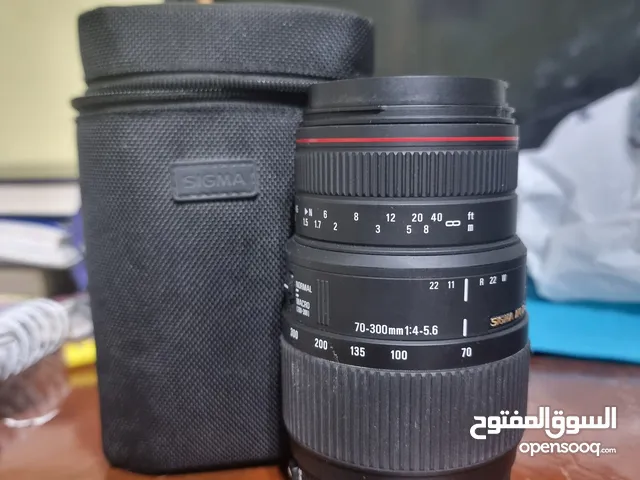 عدسة سيجما لكاميرا نيكون كسر زيرو Sigma 70-300mm lens for Nikon