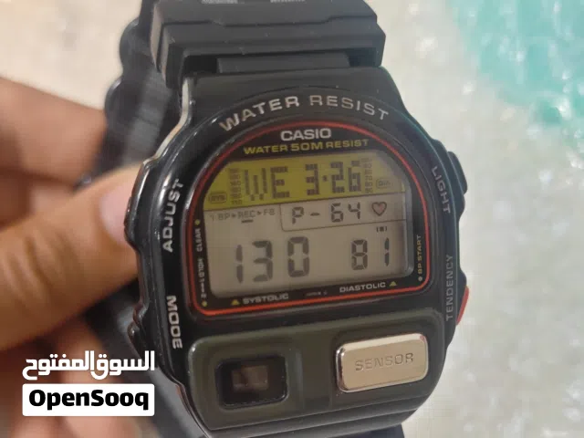 ساعة كاسيو Casio BP-100 طراز 1991 لقياس ضغط الدم و النبض BP Pressure and pulse