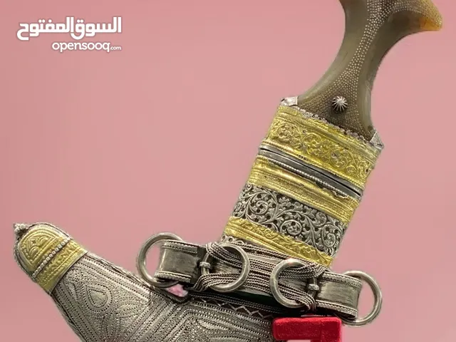 خنجر قديم تحفه مذهبة