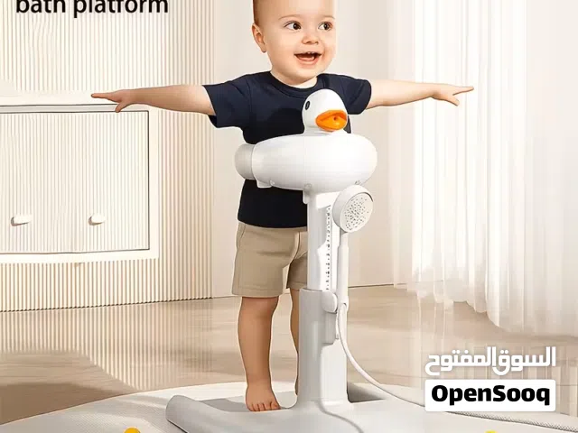 Adjustable Height Baby Shower Stand حامل استحمام الأطفال قابل للتعديل