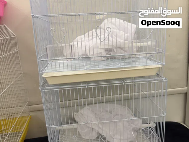 للبيع: أقفاص طيور بحالة ممتازة استخدام سبوع واحد
