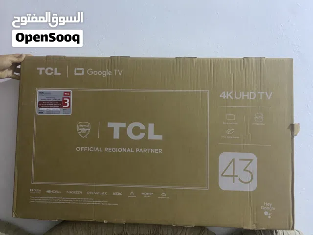 السلام عليكم شاشة TCL جديدة مامفتوحة حجم 43 شتريتهة وما شديتهة لأن اجتلي شاشة هدية