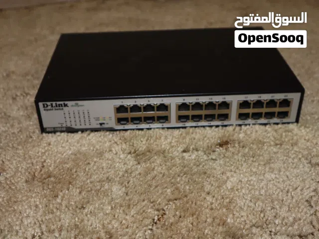 سويتش D-Link Gigabit Switch DGS-1024D – مستعمل بحالة نظيفة جداً